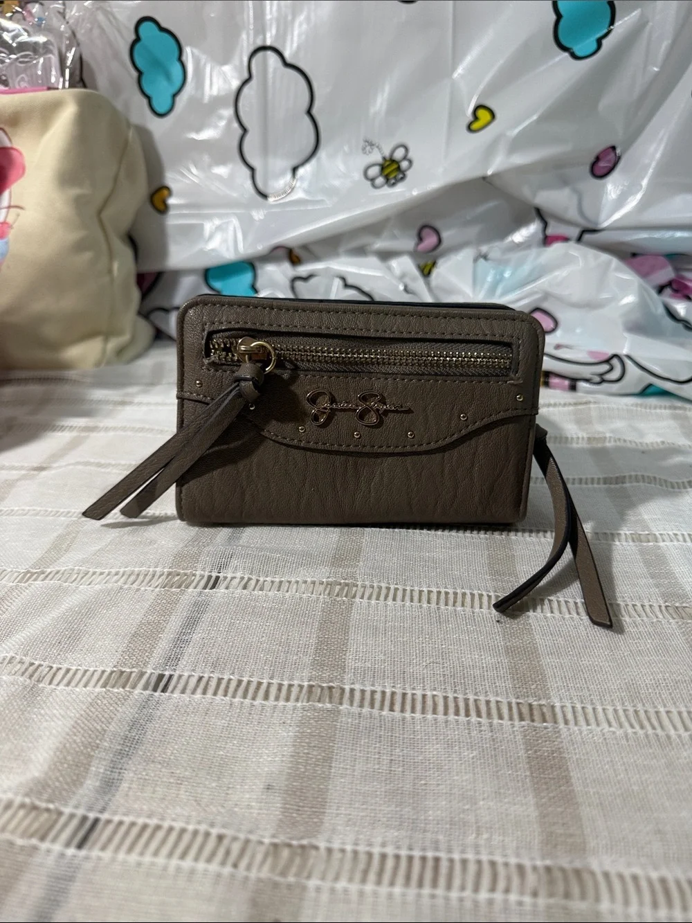 Jessica Simpson Jaclyn foldover card wallet